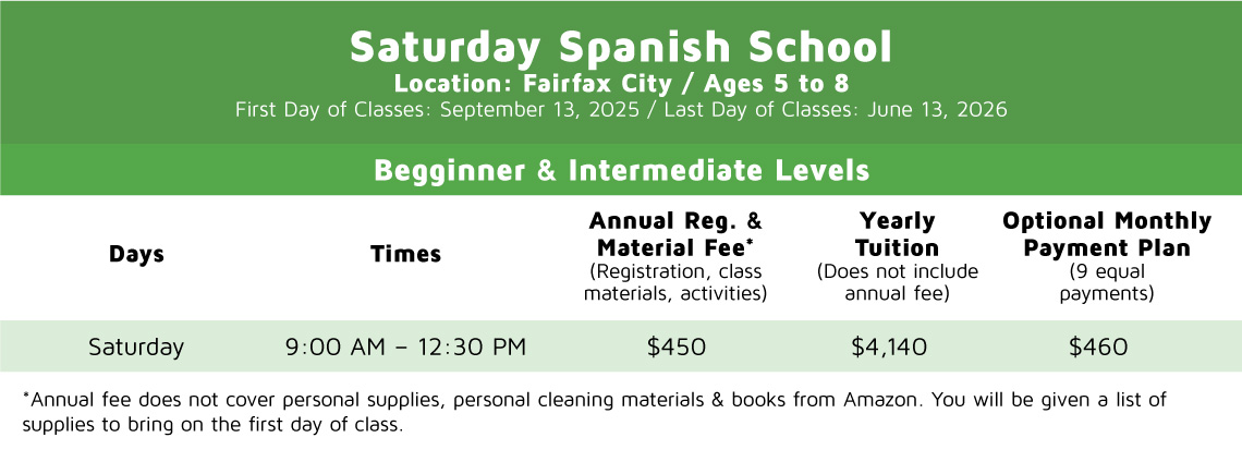 tabla_saturday_fairfax Saturday School